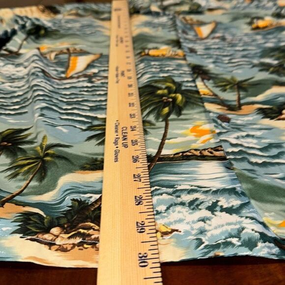 Aloha Republic Men’s Hawaiian Button Up Camp Shirt Diamond Head Cotton Size L - Picture 5 of 10